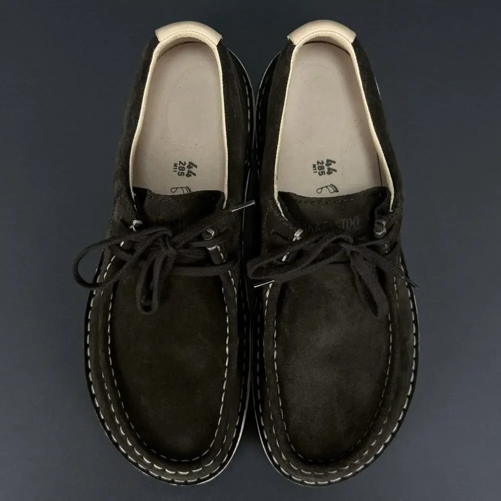 Birkenstock Pasadena Chukka Men’s US 11 EU 44 Brown Suede Loafers Moccasin Shoes